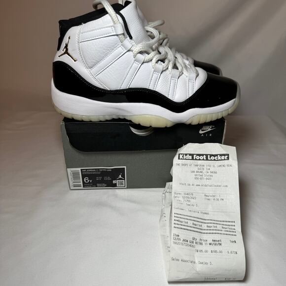 Size 6 - Nike Air Jordan 11 Retro GS Gratitude / Defining Moments Men's Shoes - Picture 1 of 11